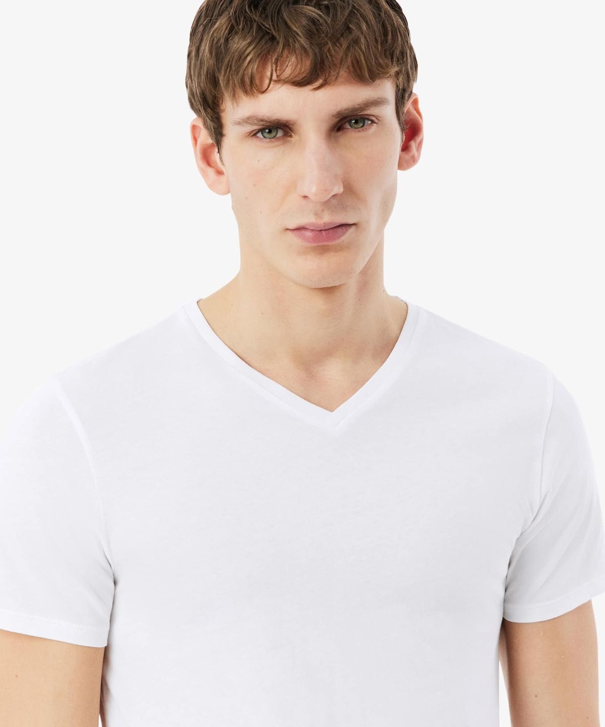 라코스테(LACOSTE) 남성 베이직 브이넥 3팩 TH9008-56G 001