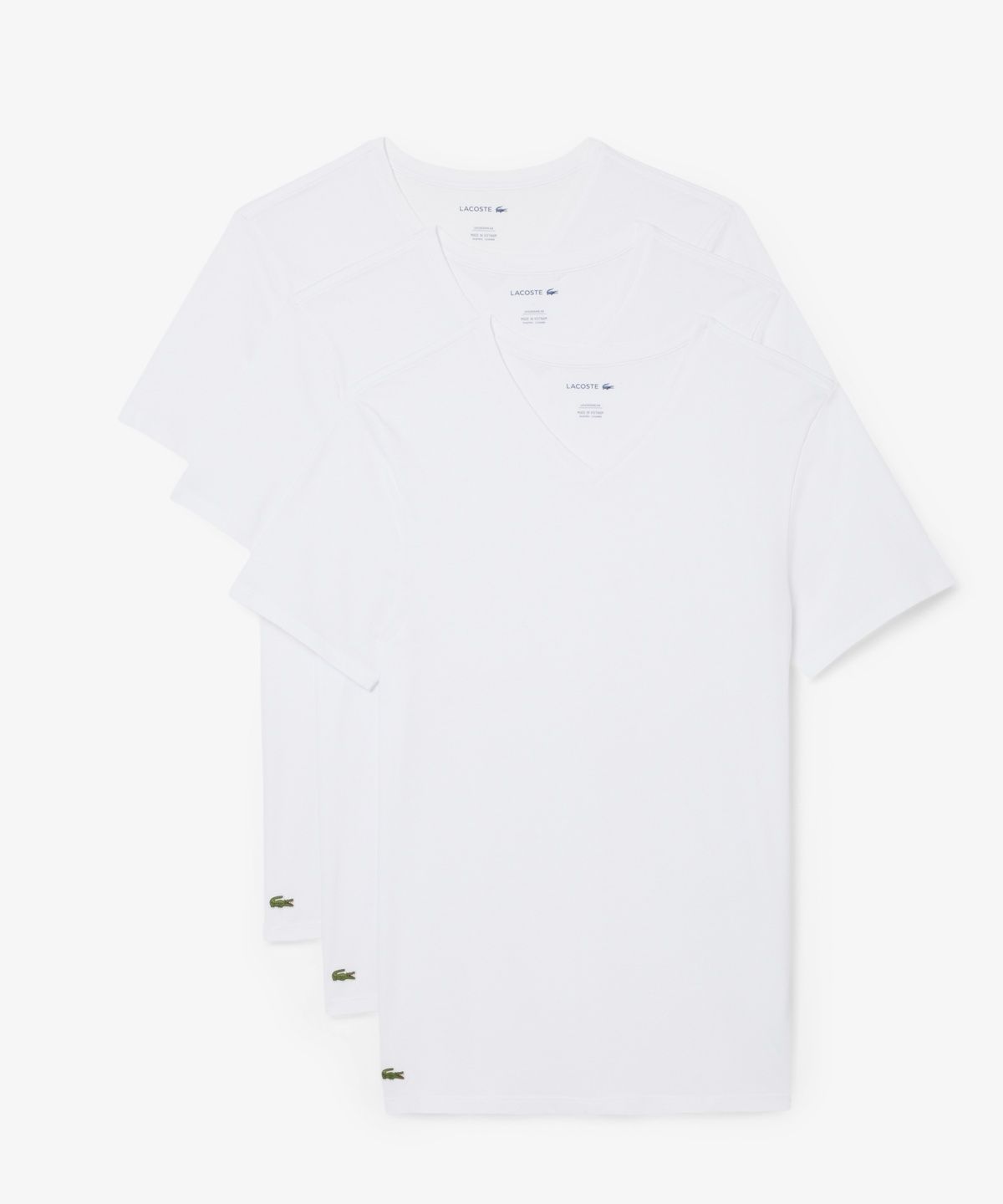 라코스테(LACOSTE) 남성 베이직 브이넥 3팩 TH9008-56G 001