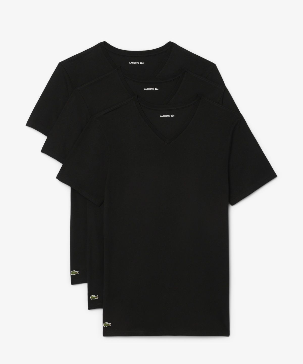 라코스테(LACOSTE) 남성 베이직 브이넥 3팩 TH9008-56G 031