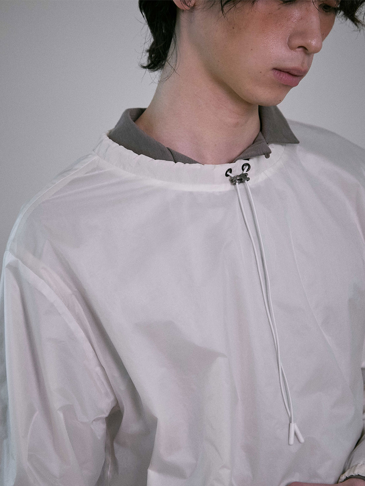 로움(ROWM) ETHAN WIND TOP (CREAM)