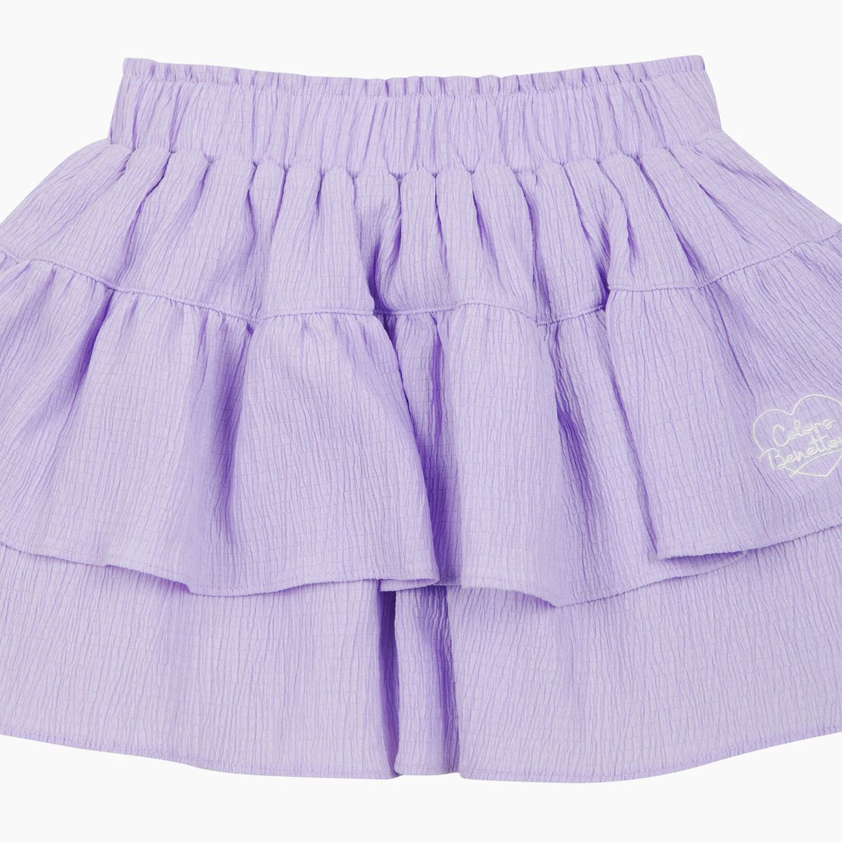 베네통키즈(BENETTONKIDS) [Online Exclusive] 썸머 티어드 스커트 팬츠_QASP03631LV