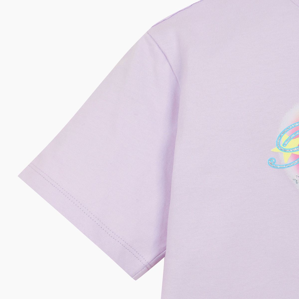 베네통키즈(BENETTONKIDS) [Online Exclusive] 썸머 5부 크롭 티셔츠_QATS24631LV