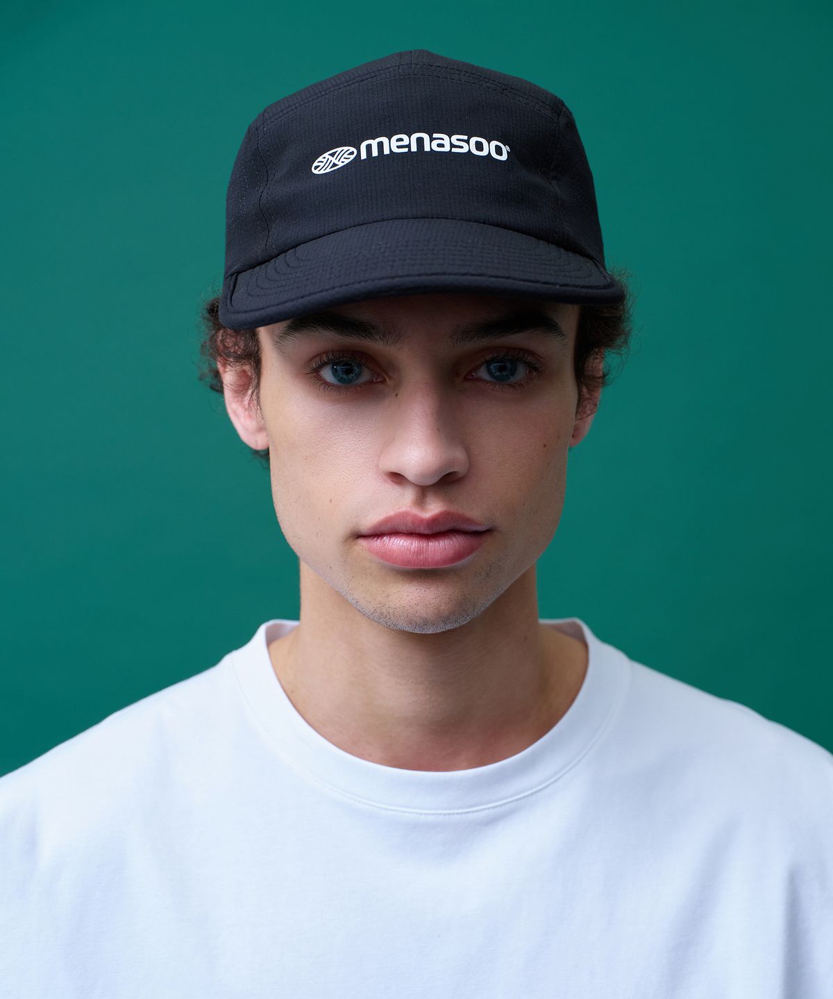 미나수(MENASOO) MNS Running Sports Short Brim Cap