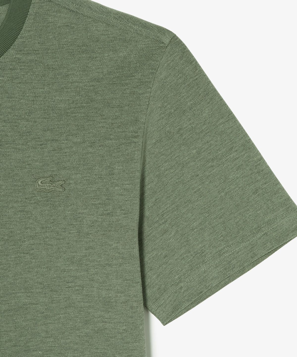 라코스테(LACOSTE) 남성 강연 캐비어 피케 반팔 티셔츠 TH742E-56G 02M