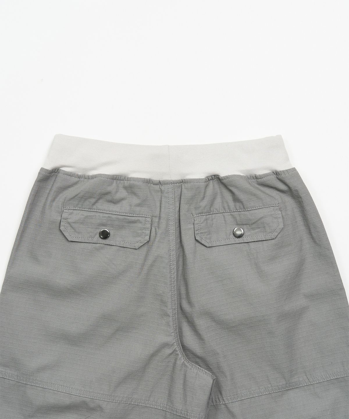 토피 우먼(TOFFEE WOMEN) W 밴딩 와이드 카고 팬츠 (GREY)