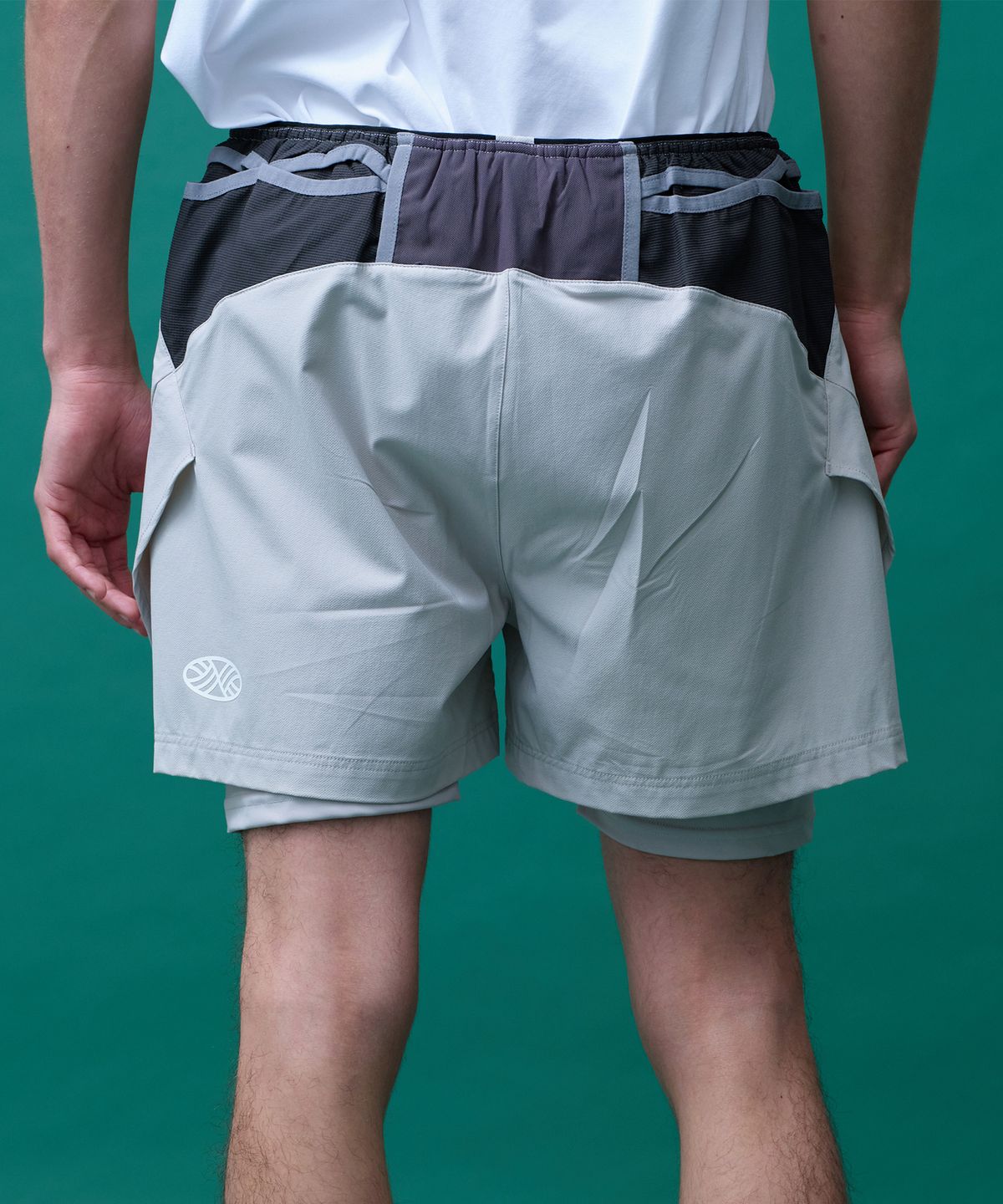 미나수(MENASOO) Unisex Multi Sport Two In One Running Shorts