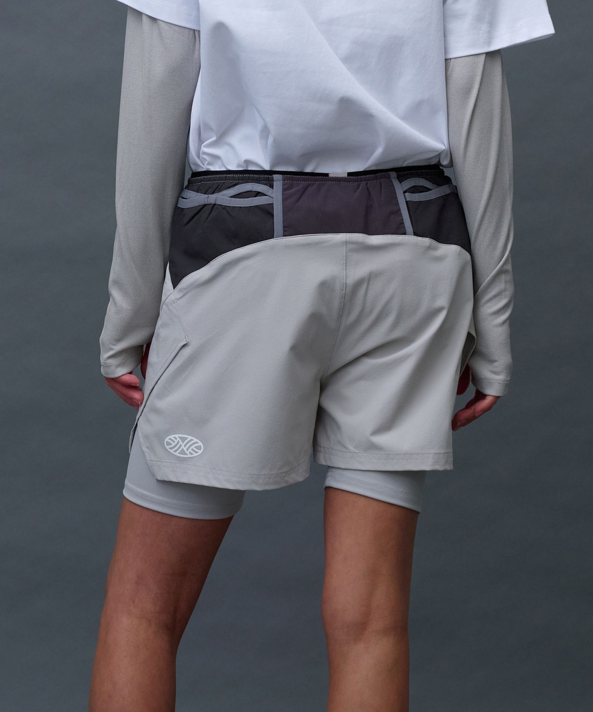 미나수(MENASOO) Unisex Multi Sport Two In One Running Shorts