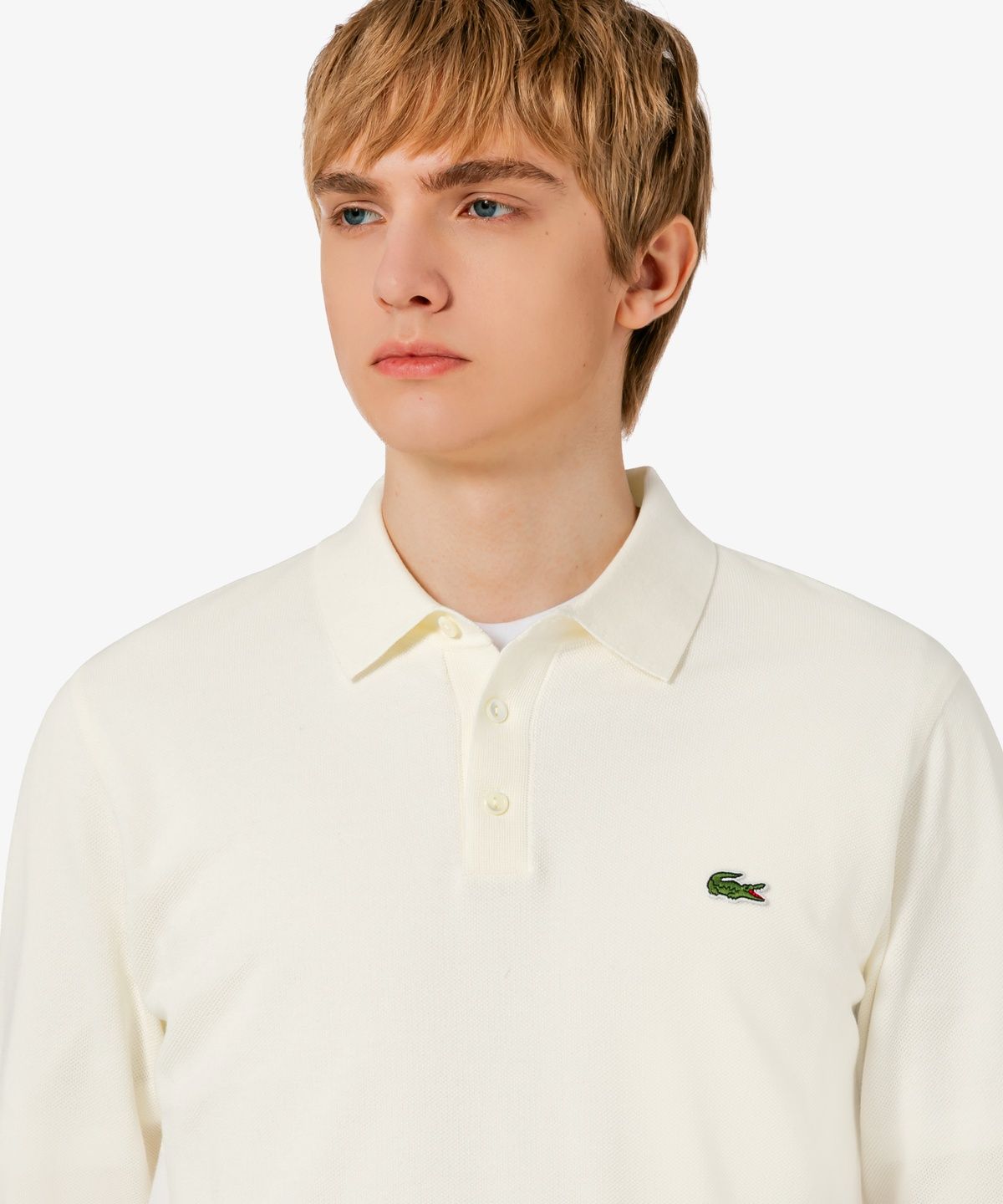 라코스테(LACOSTE) 남성 피케 긴팔 폴로 스웨터 AH306E-56G XFJ
