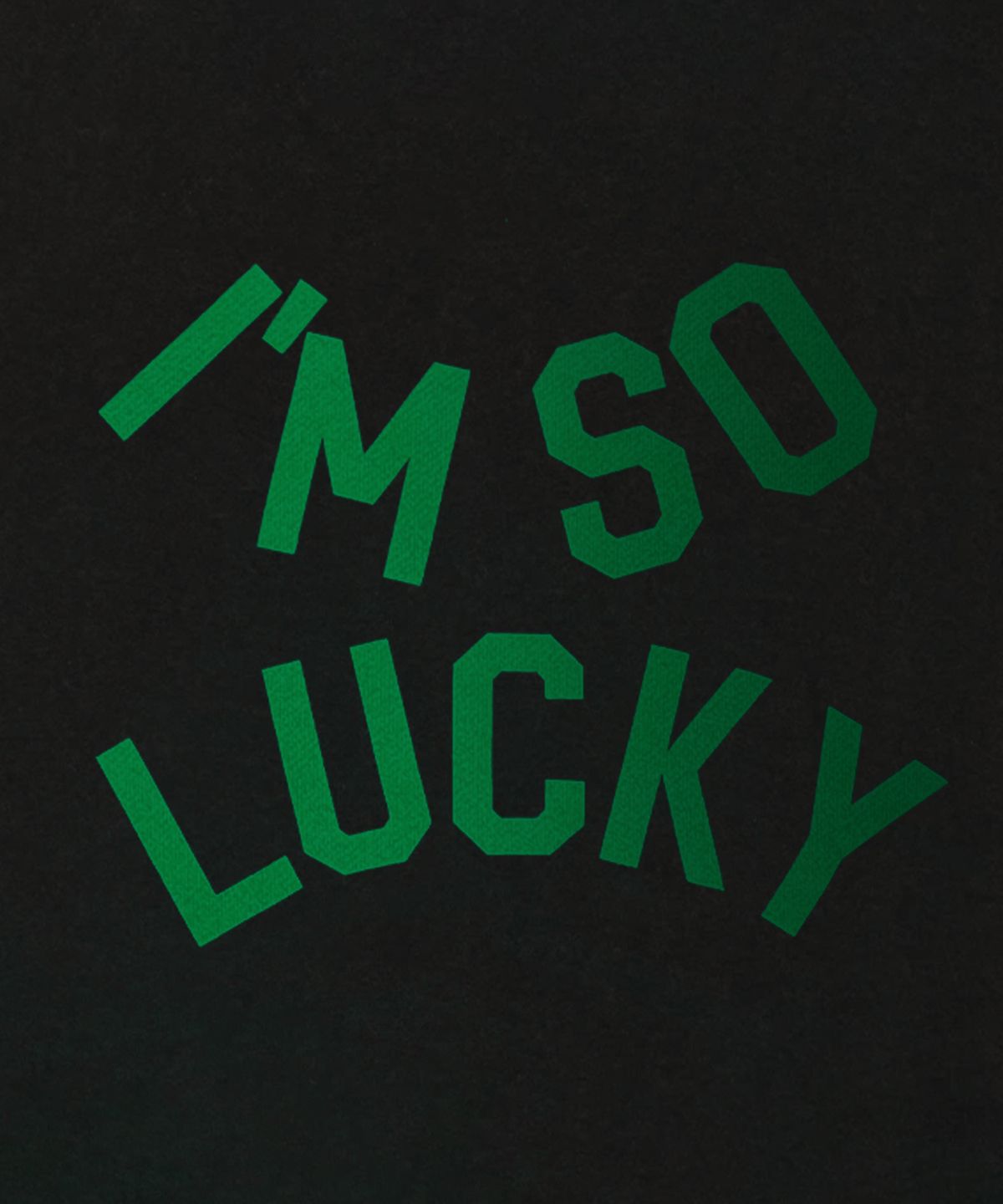 판타지나 어드벤처(PANTASINA ADVENTURE) IM SO LUCKY SWEATSHIRT [BLACK]