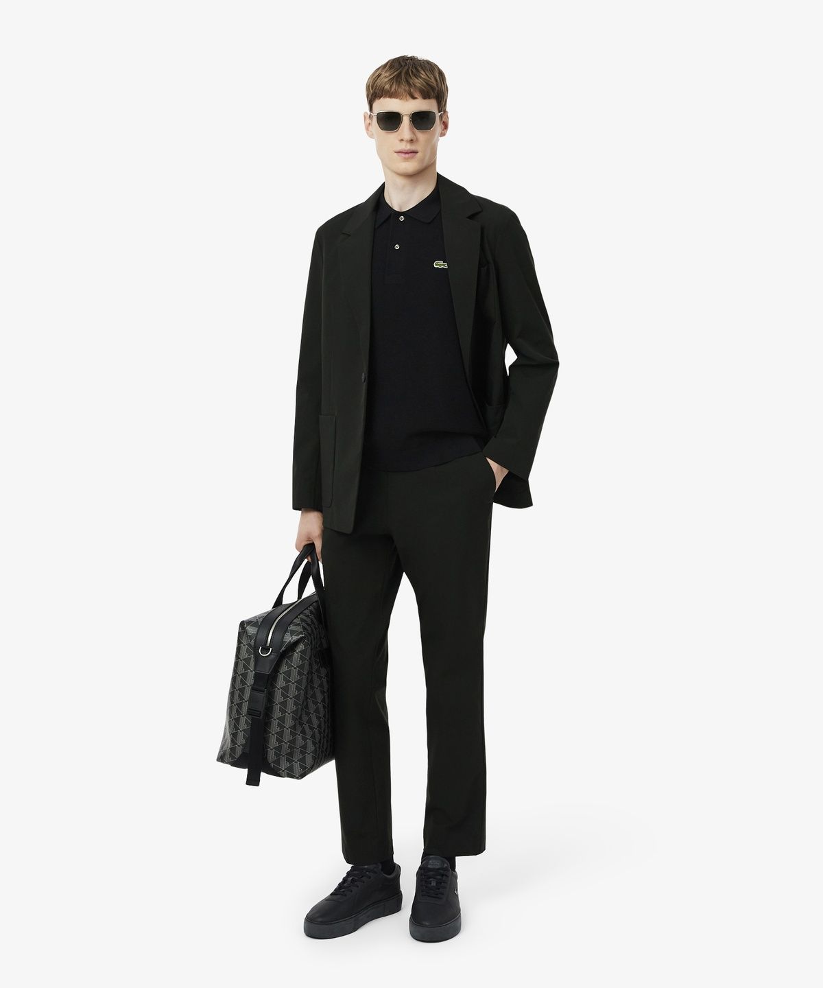 라코스테(LACOSTE) 남성 링스링스 반팔 폴로 스웨터 AH1043-56G 031
