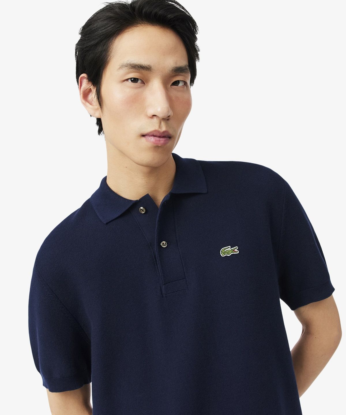 라코스테(LACOSTE) 남성 링스링스 반팔 폴로 스웨터 AH1043-56G 166