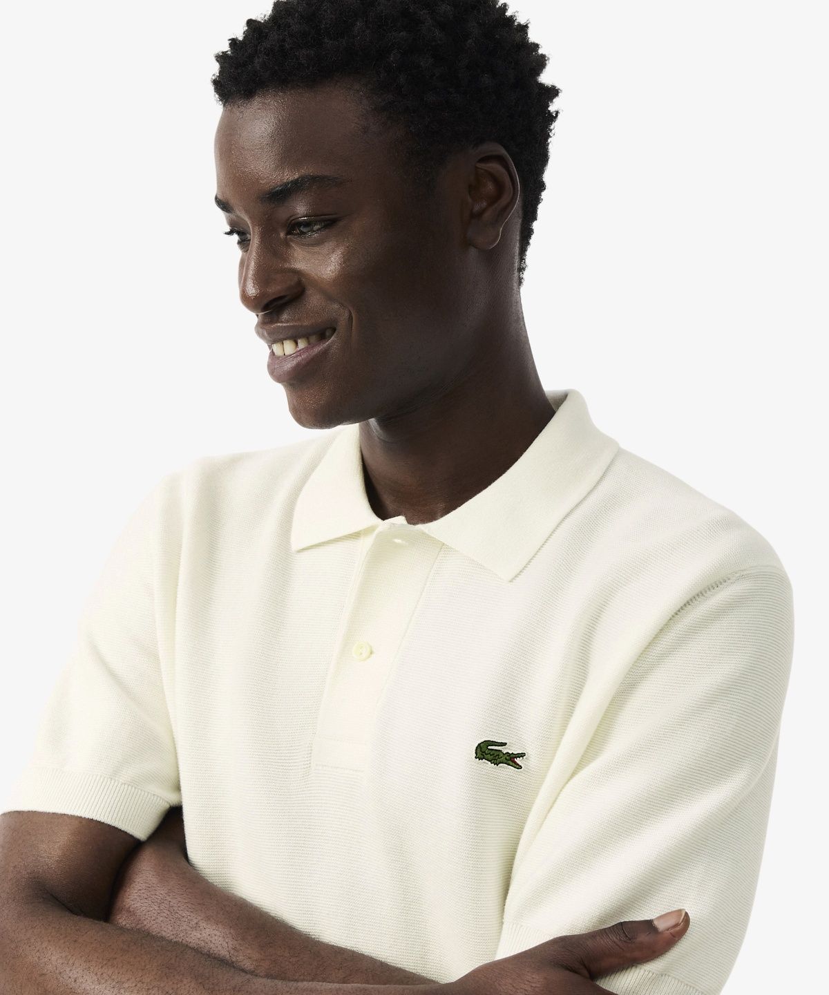 라코스테(LACOSTE) 남성 링스링스 반팔 폴로 스웨터 AH1043-56G 70V