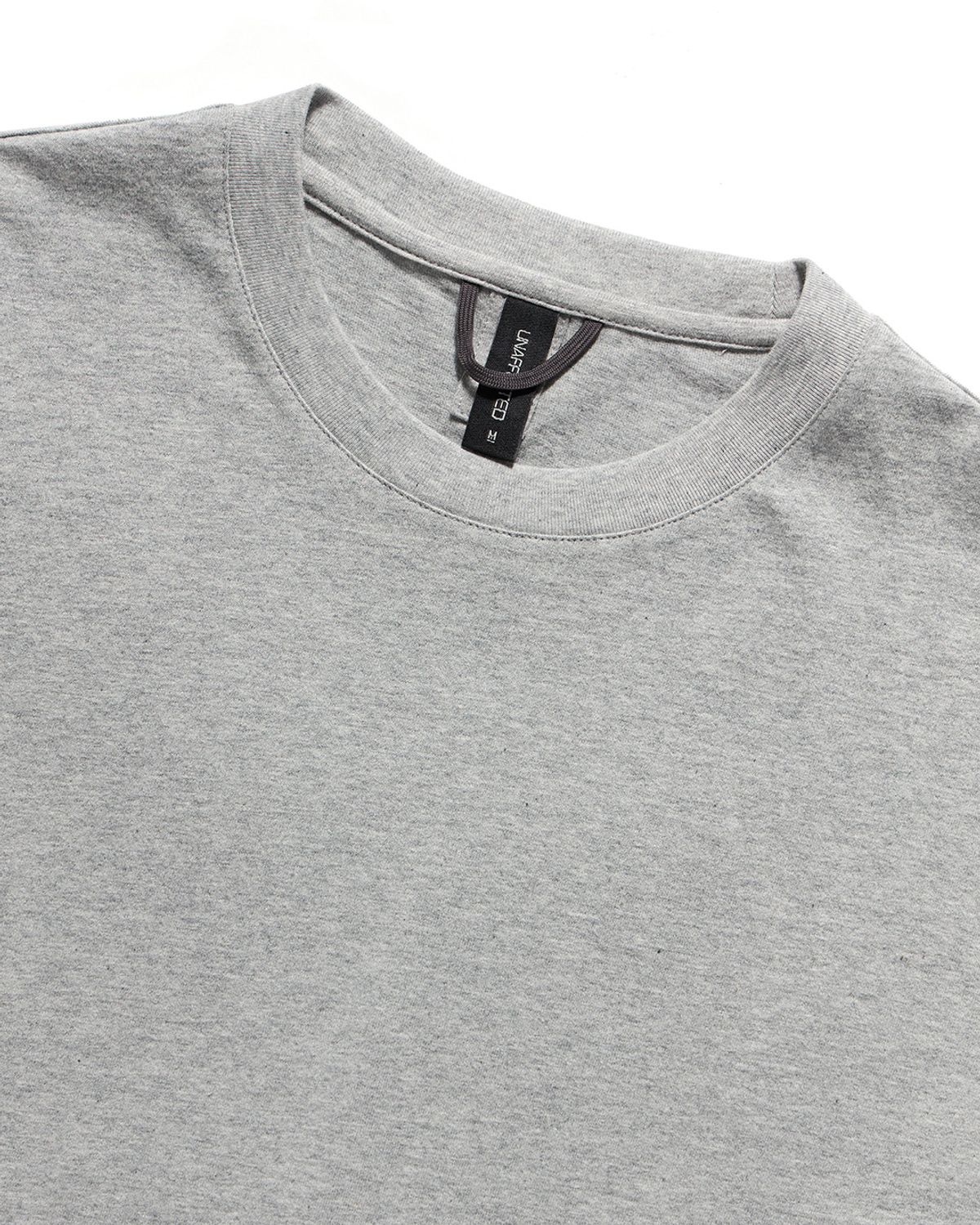 언어펙티드 에센셜(UNAFFECTED ESSENTIAL) PERPETUAL FUNCTION  T-SHIRT / GREY MELANGE