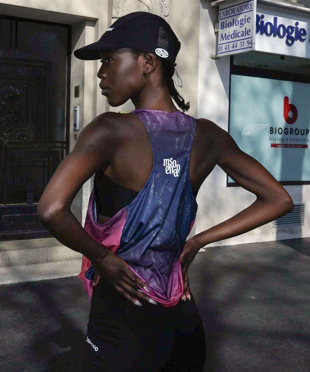 미나수(MENASOO) Unisex Pace Trace Singlet