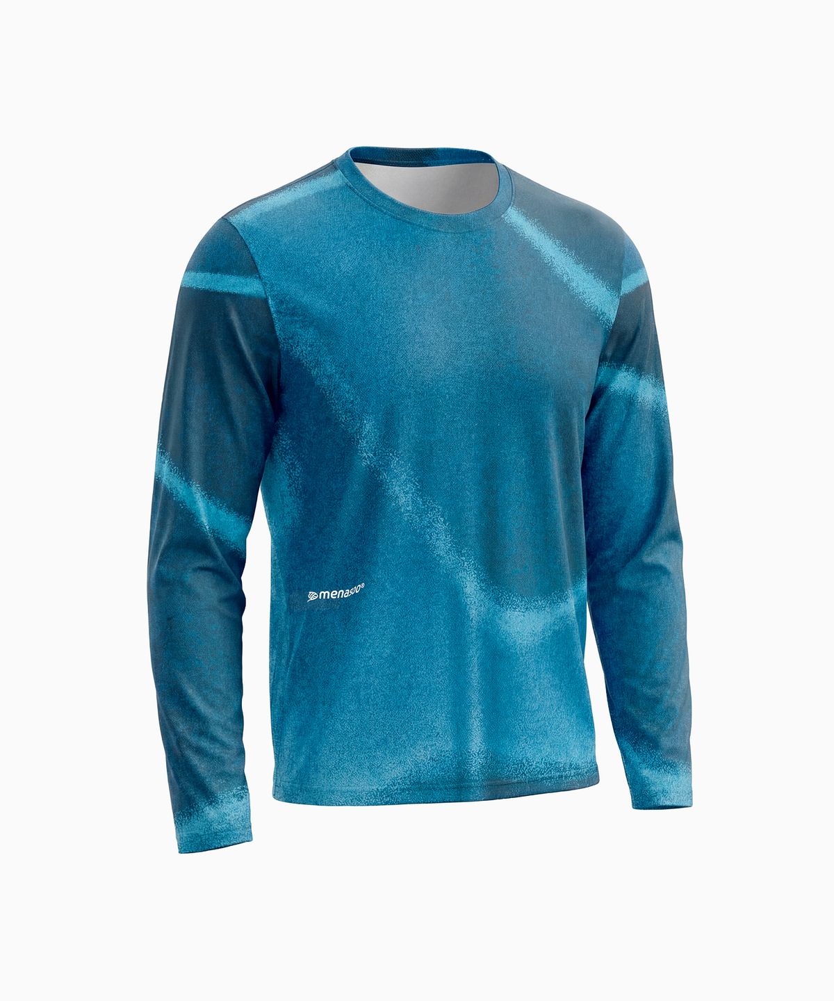 미나수(MENASOO) Flow Graphic Long Sleeve T Shirt