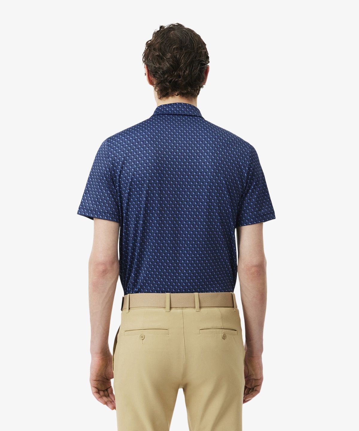 라코스테(LACOSTE) 남성 골프 AOP 반팔 폴로 셔츠 DH4825-56G 1CA