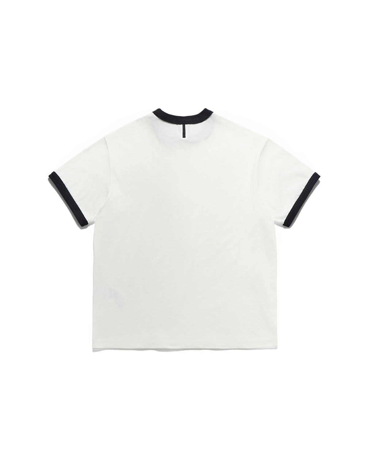 언어펙티드 에센셜(UNAFFECTED ESSENTIAL) RINGER T-SHIRT / OFF WHITE