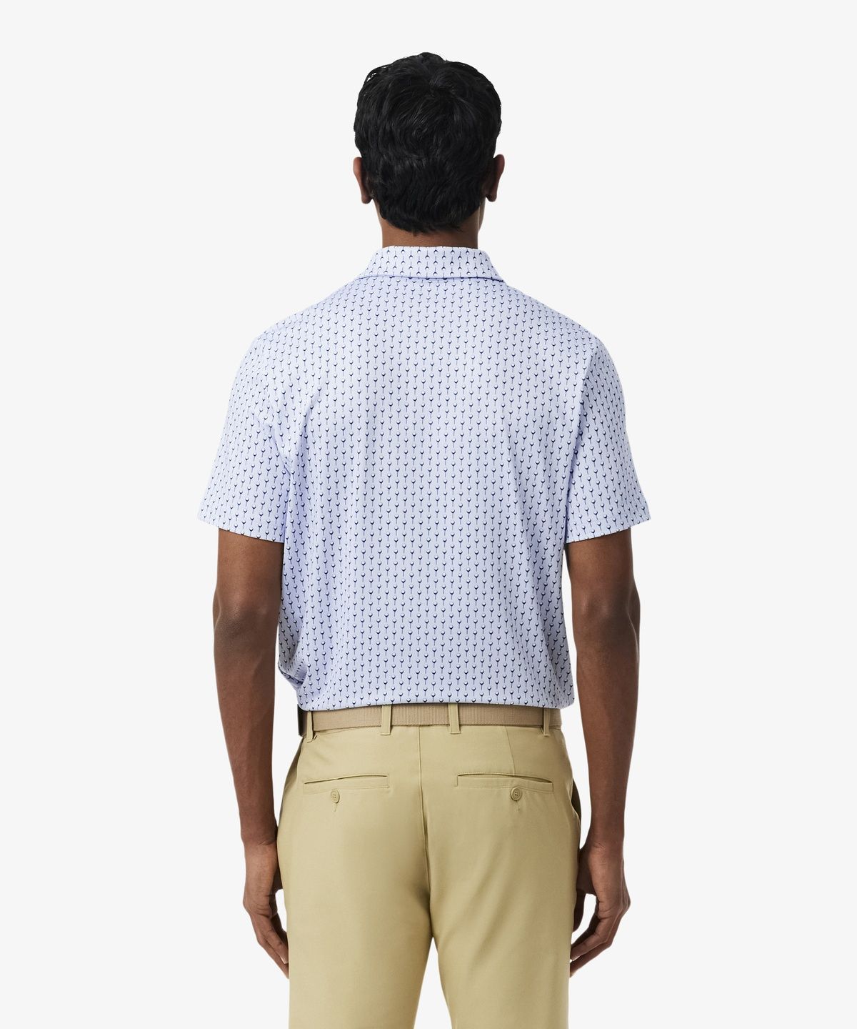 라코스테(LACOSTE) 남성 골프 AOP 반팔 폴로 셔츠 DH4825-56G IHH