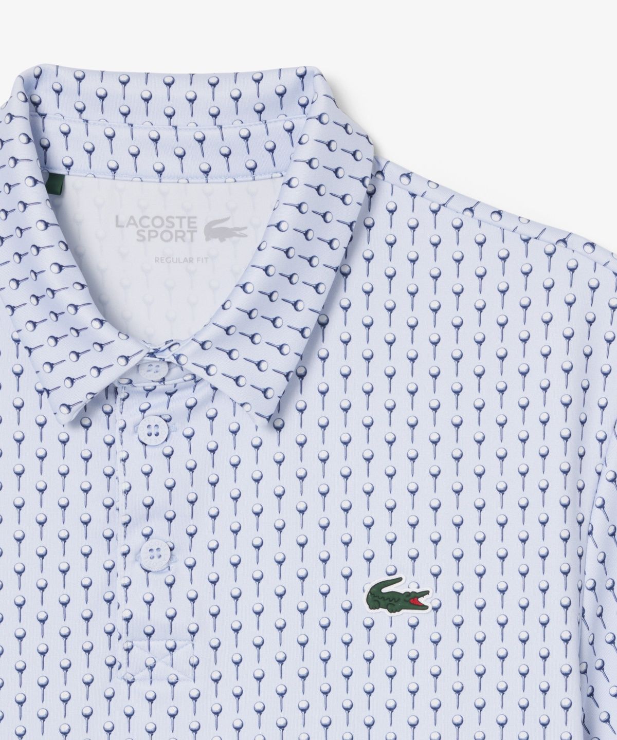 라코스테(LACOSTE) 남성 골프 AOP 반팔 폴로 셔츠 DH4825-56G IHH