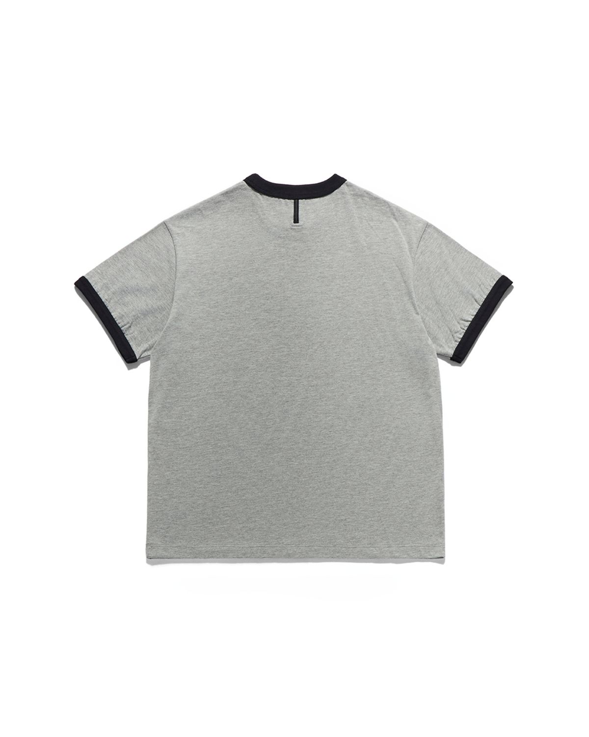 언어펙티드 에센셜(UNAFFECTED ESSENTIAL) RINGER T-SHIRT / GREY MELANGE