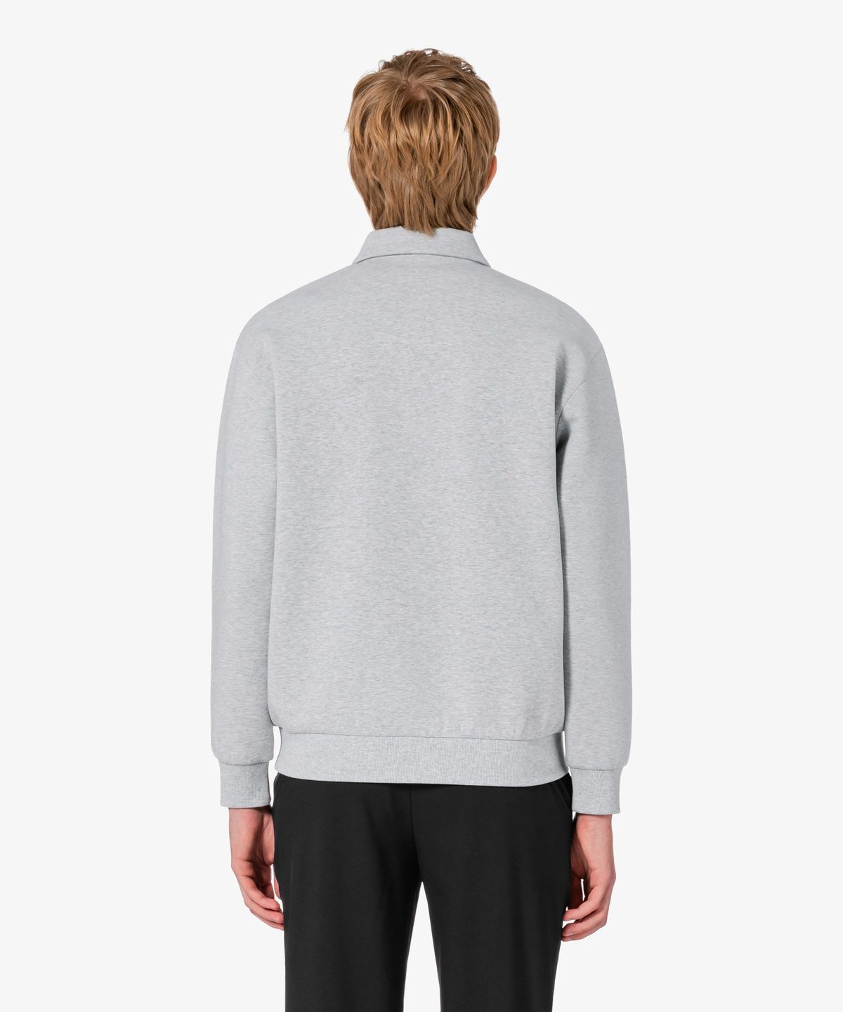 라코스테(LACOSTE) 남성 더블페이스 스냅 폴로형 스웻셔츠 SH423E-56G CCA