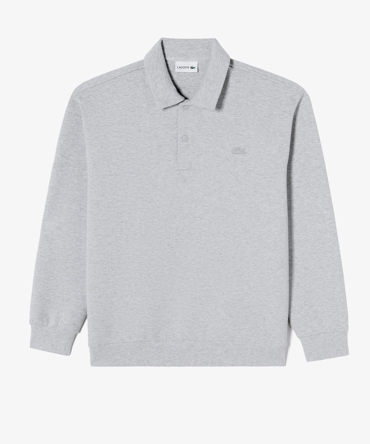 라코스테(LACOSTE) 남성 더블페이스 스냅 폴로형 스웻셔츠 SH423E-56G CCA