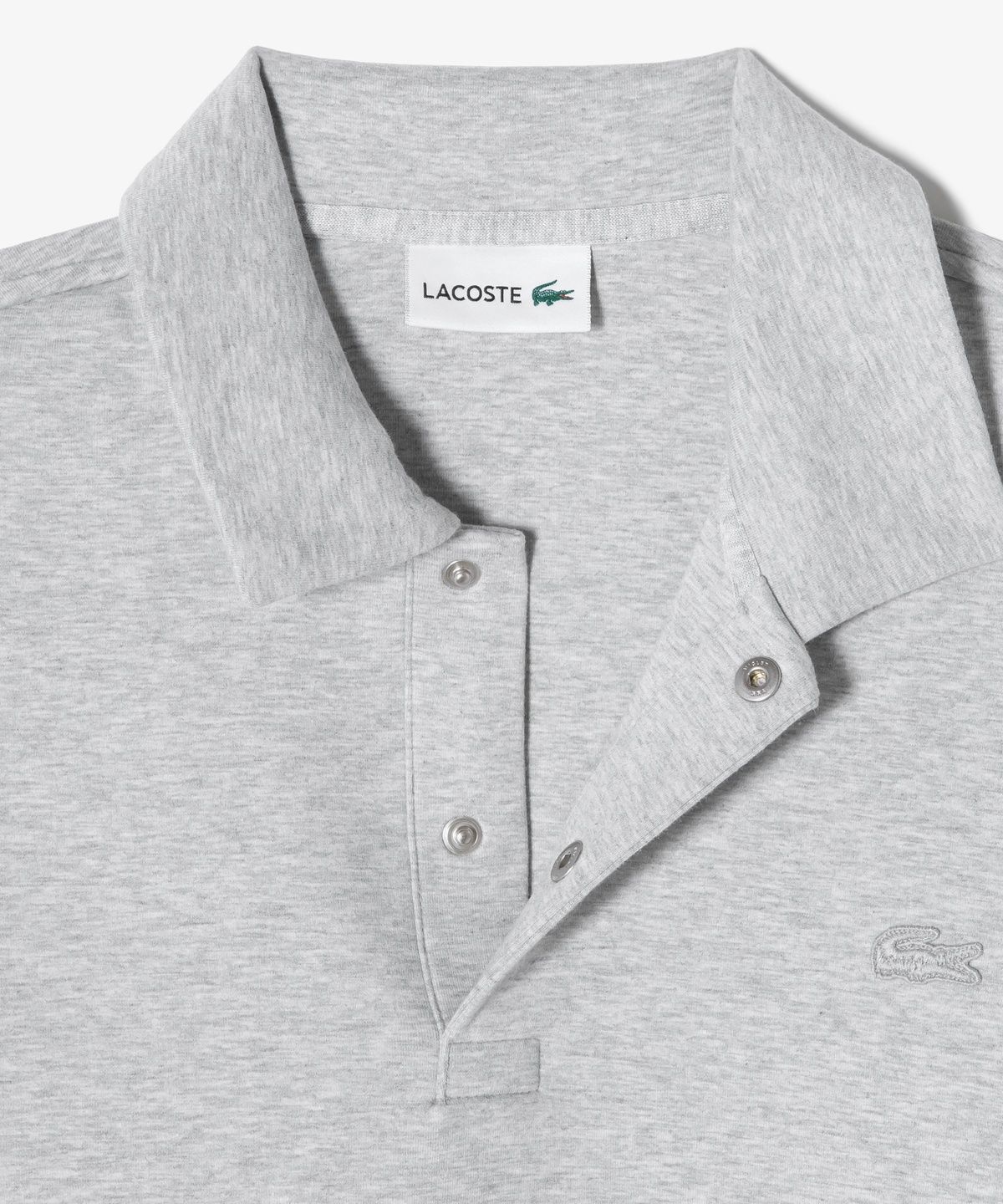 라코스테(LACOSTE) 남성 더블페이스 스냅 폴로형 스웻셔츠 SH423E-56G CCA
