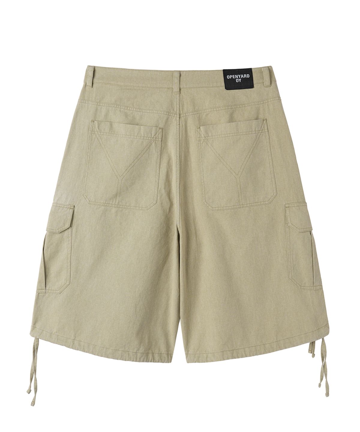오픈야드(오와이)(OPENYARD(OY)) OPS CARGO SHORTS - BEIGE