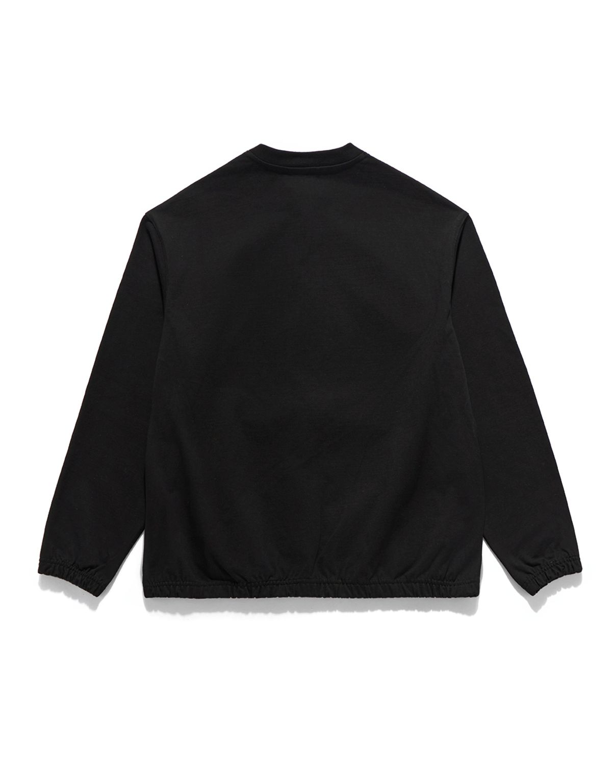 언어펙티드 에센셜(UNAFFECTED ESSENTIAL) JERSEY ZIP UP CARDIGAN / BLACK