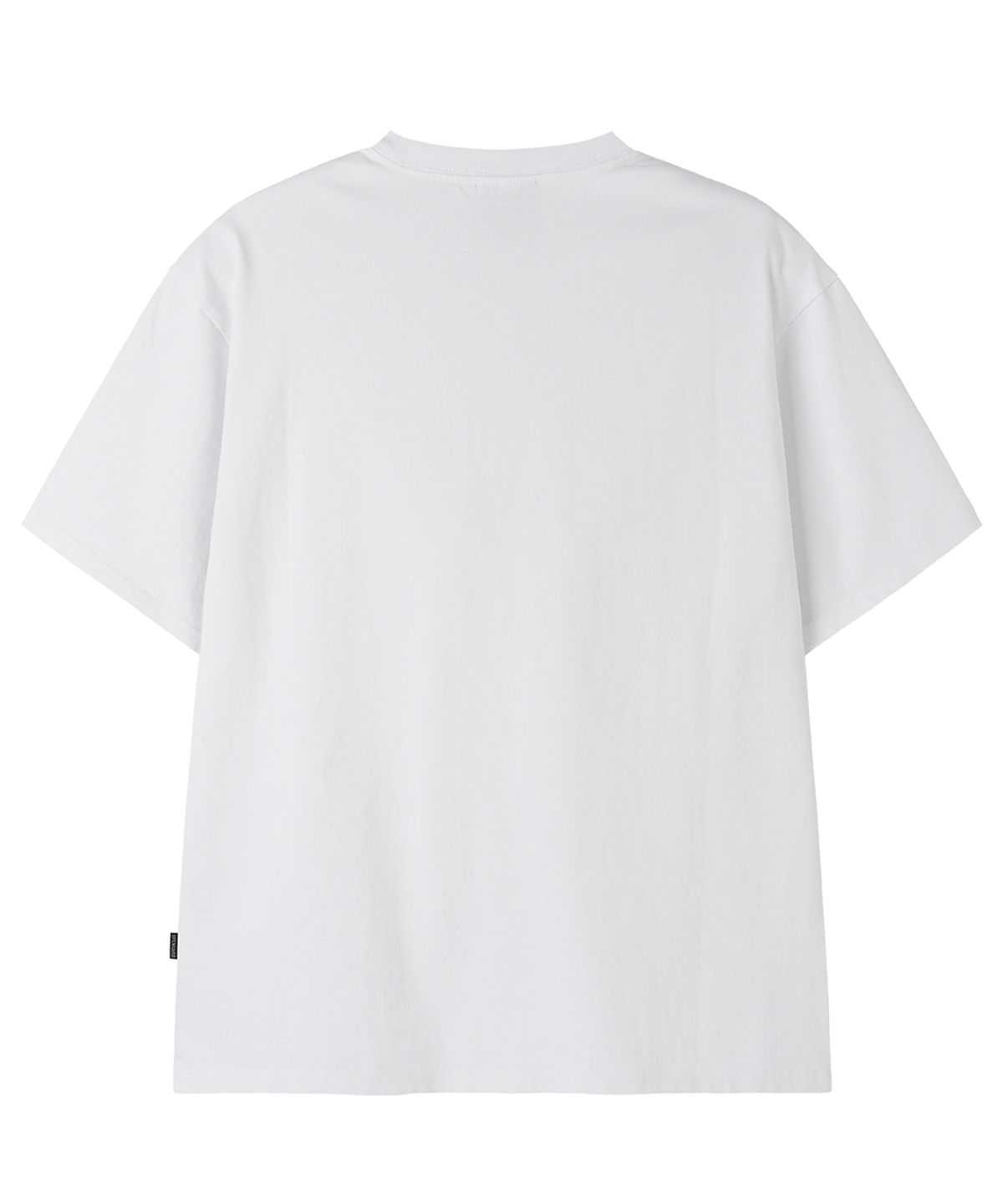 오픈야드(오와이)(OPENYARD(OY)) CROSS NOTIFICATIONS TEE - WHITE
