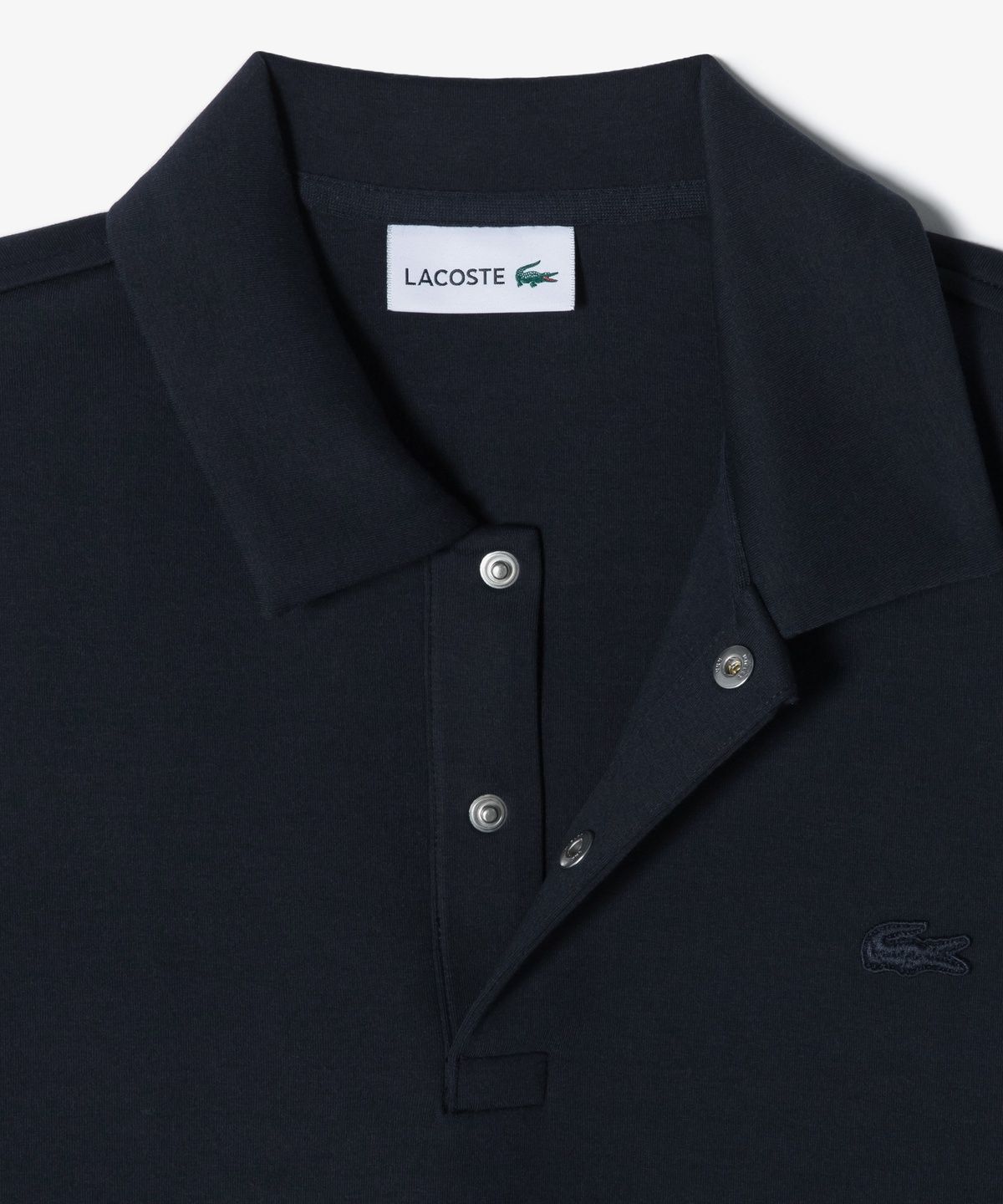 라코스테(LACOSTE) 남성 더블페이스 스냅 폴로형 스웻셔츠 SH423E-56G 166
