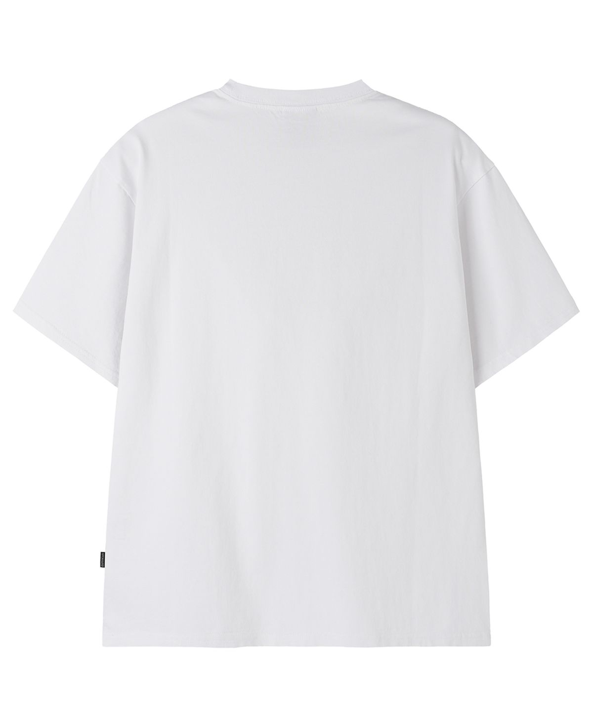 오픈야드(오와이)(OPENYARD(OY)) RESISTANCE CROSS PATCH TEE - WHITE