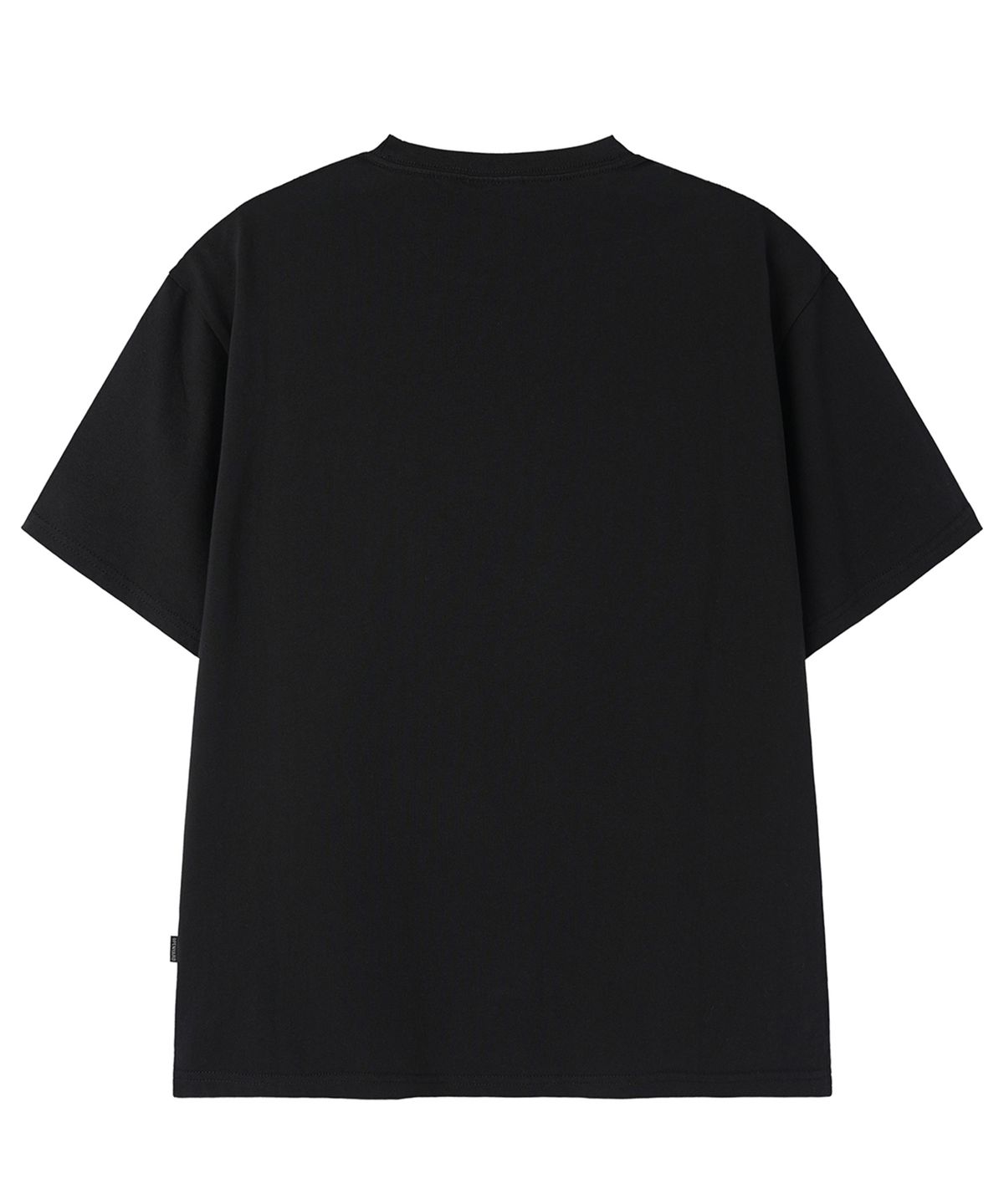 오픈야드(오와이)(OPENYARD(OY)) RESISTANCE CROSS PATCH TEE - BLACK