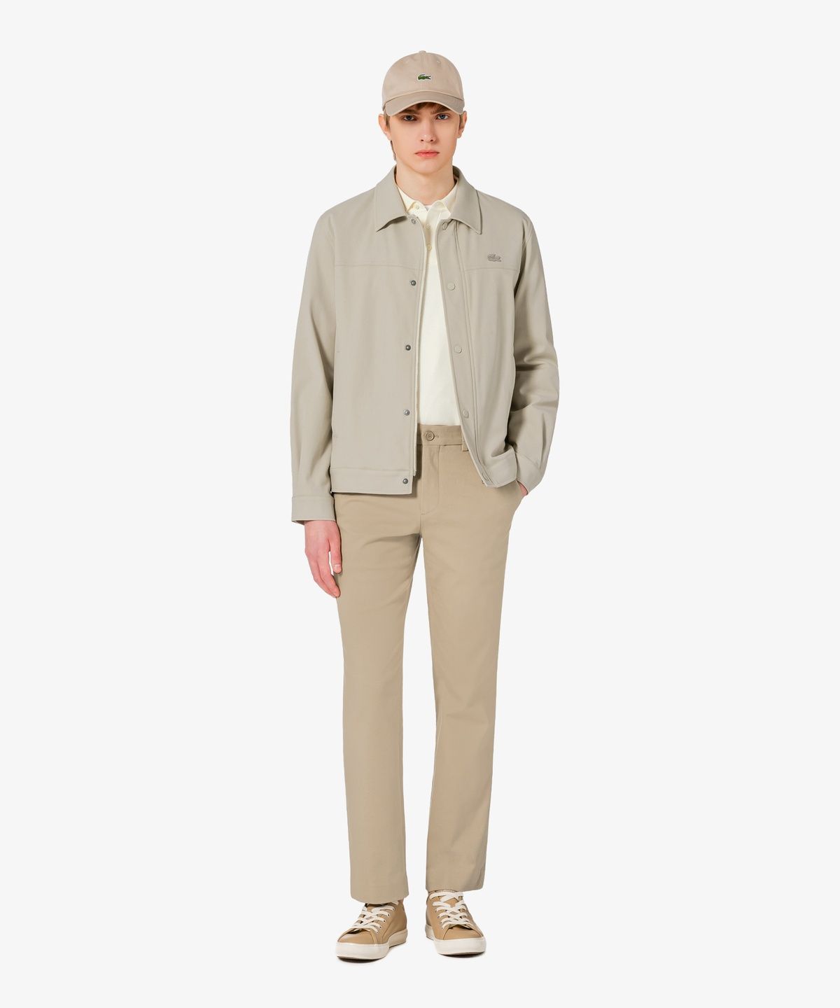 라코스테(LACOSTE) 남성 도비 조직 치노 HH650E-56G 02S