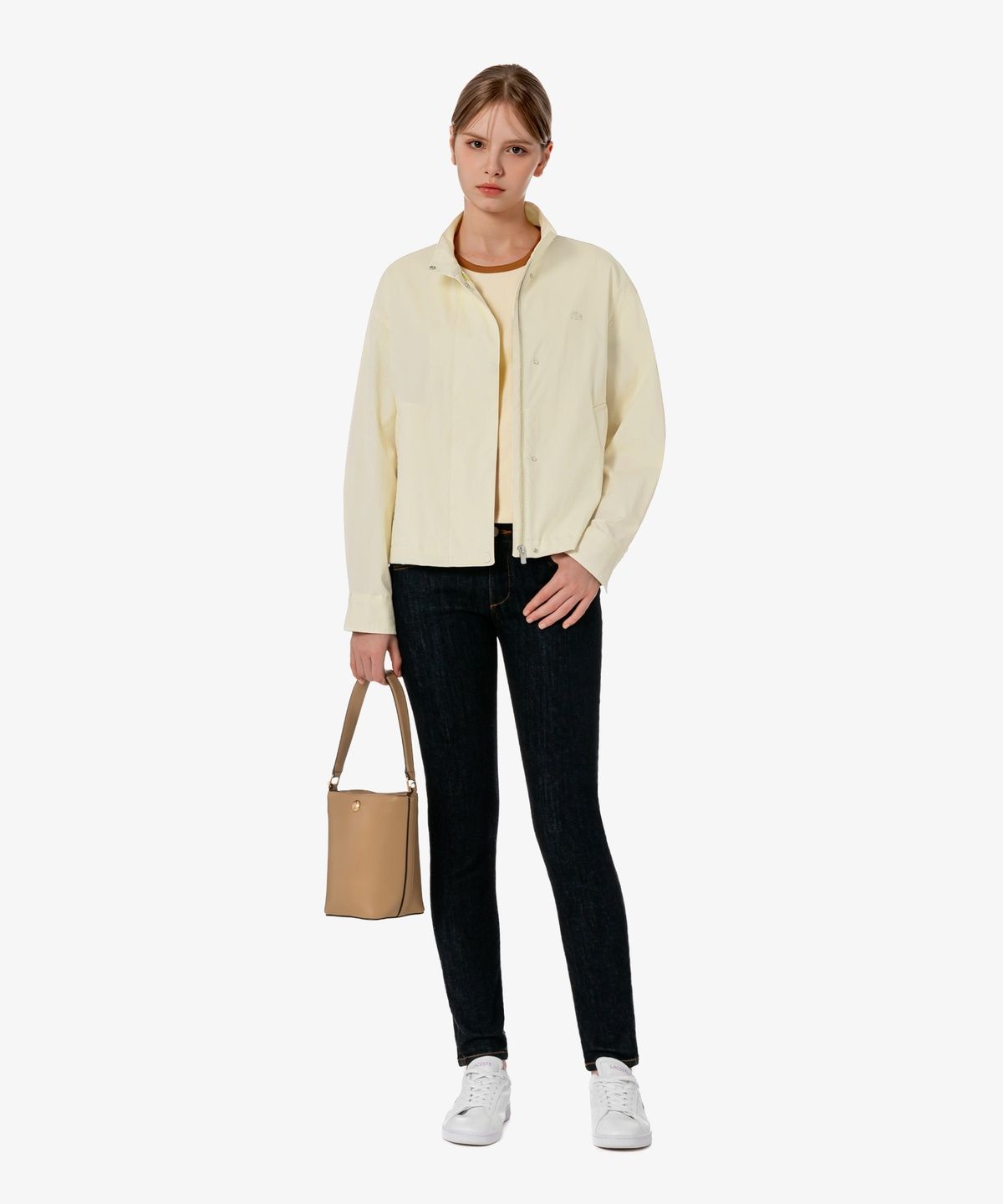라코스테(LACOSTE) 여성 하이넥 점퍼 BF513E-56G S7G
