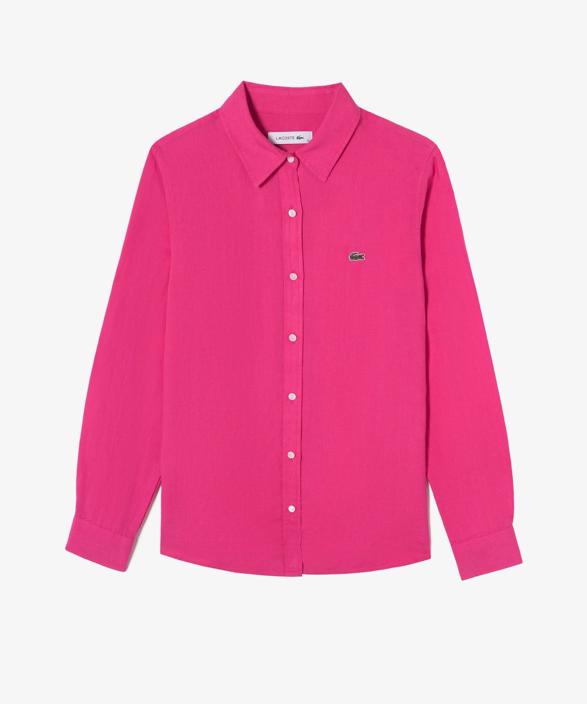 라코스테(LACOSTE) 여성 레귤러핏 린넨 셔츠 CF005E-56G GLH