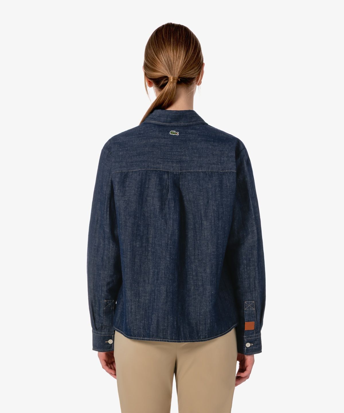 라코스테(LACOSTE) 여성 데님 아우터형 셔츠 CF293E-56G HDE