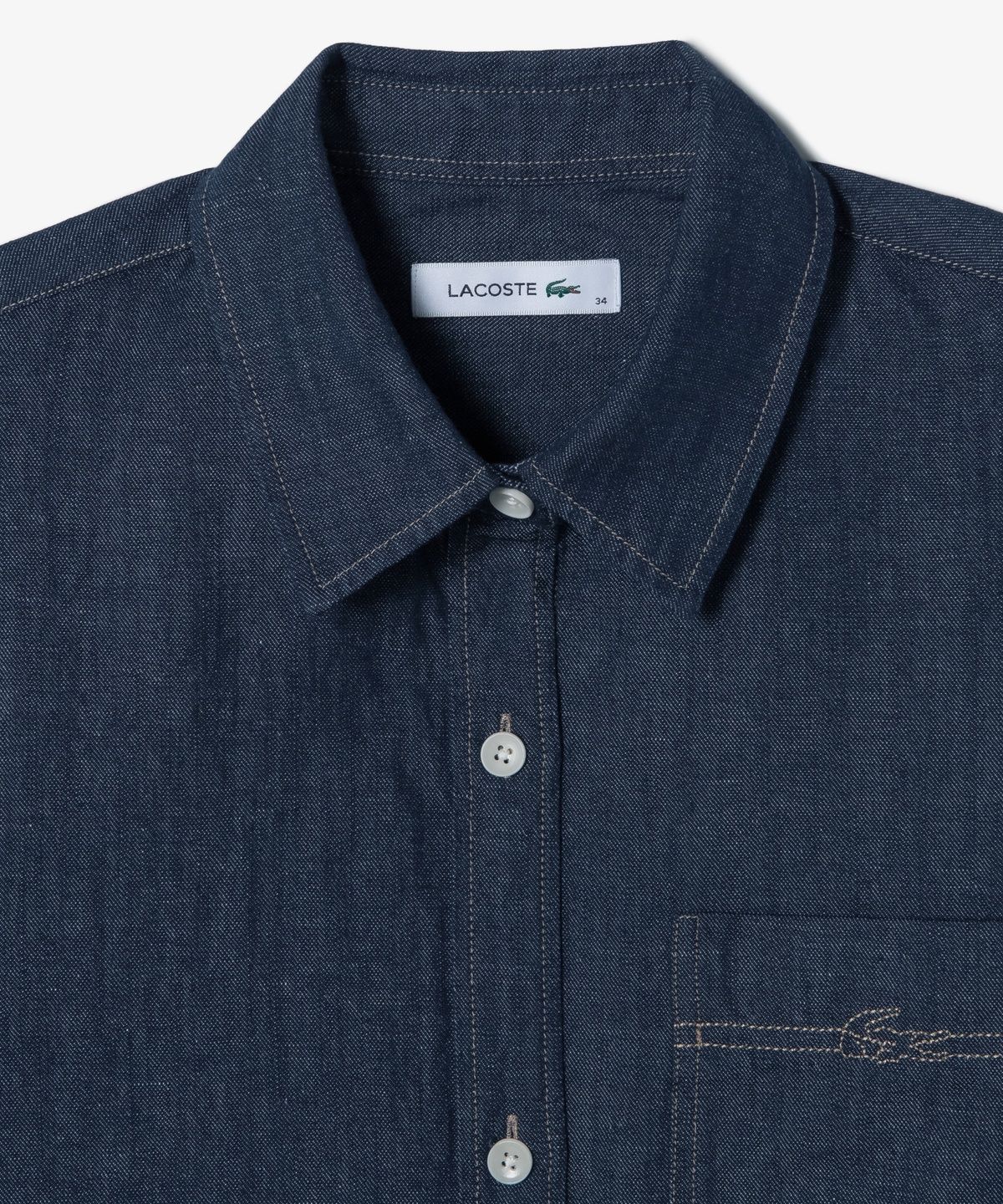 라코스테(LACOSTE) 여성 데님 아우터형 셔츠 CF293E-56G HDE