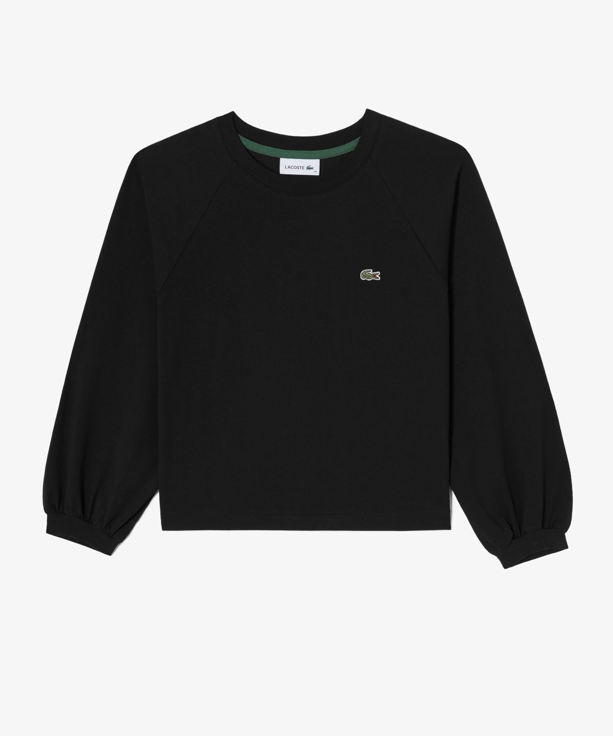 라코스테(LACOSTE) 여성 JP 퍼프 소매 긴팔 티셔츠 TF9460-56G 031