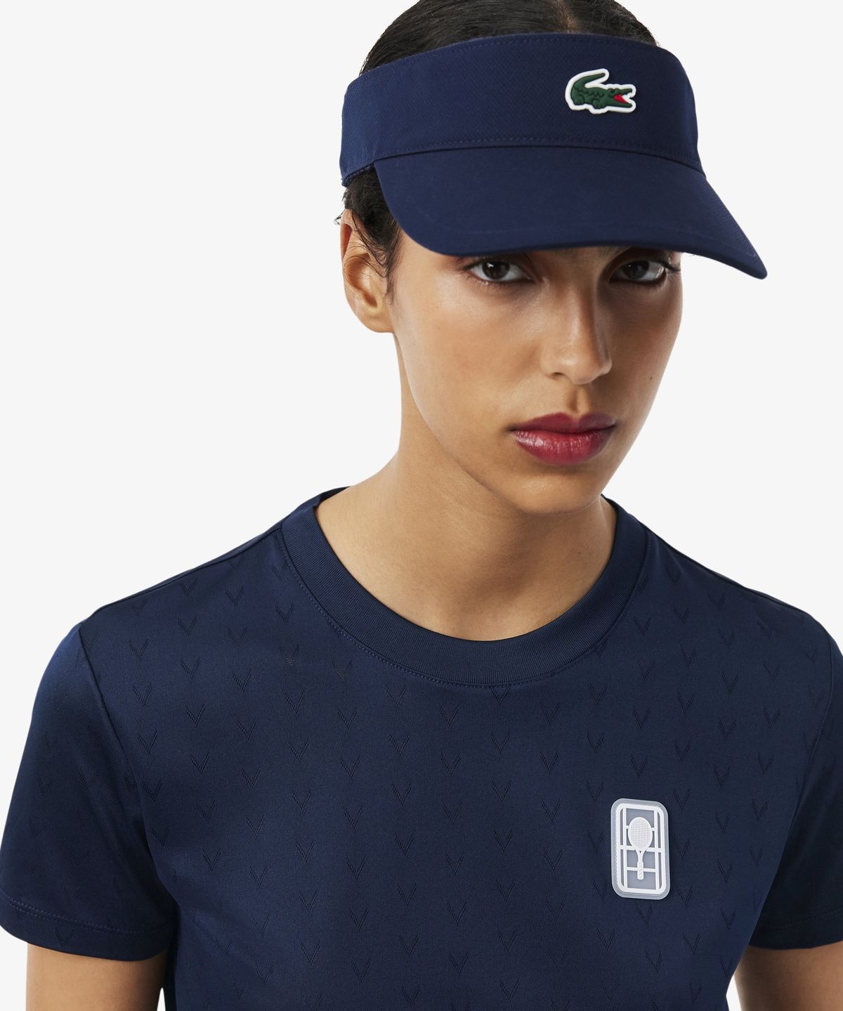 라코스테(LACOSTE) 여성 테니스 헤리티지 티셔츠 TF2543-56G 166