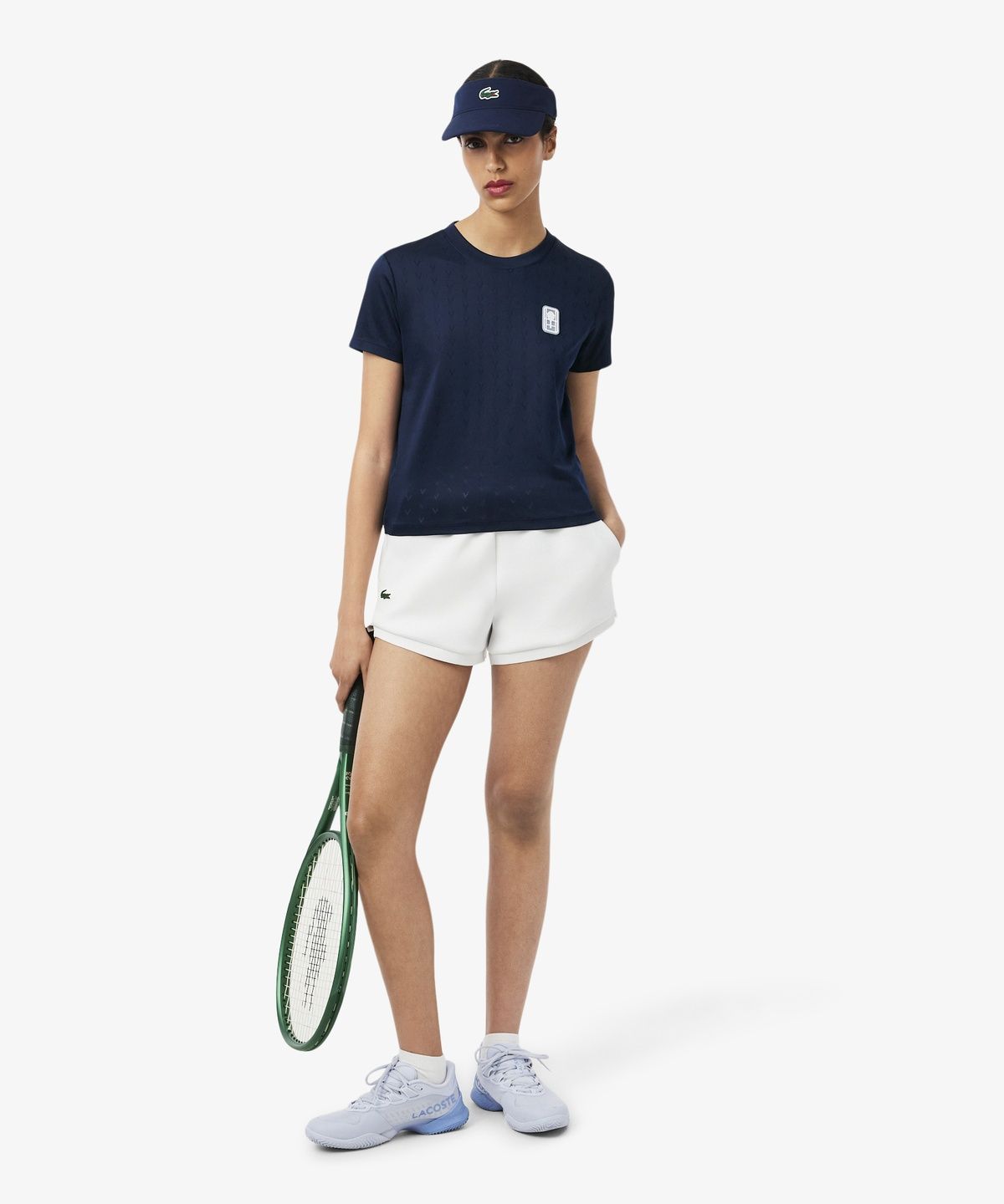 라코스테(LACOSTE) 여성 테니스 헤리티지 티셔츠 TF2543-56G 166