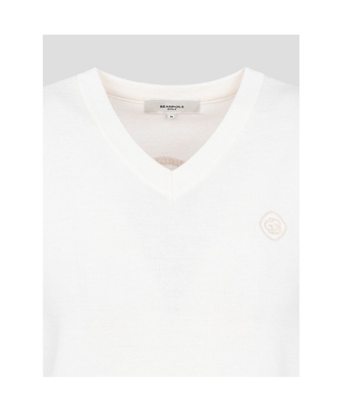 빈폴골프(BEANPOLE GOLF) 여성 브이넥 베스트 - 화이트