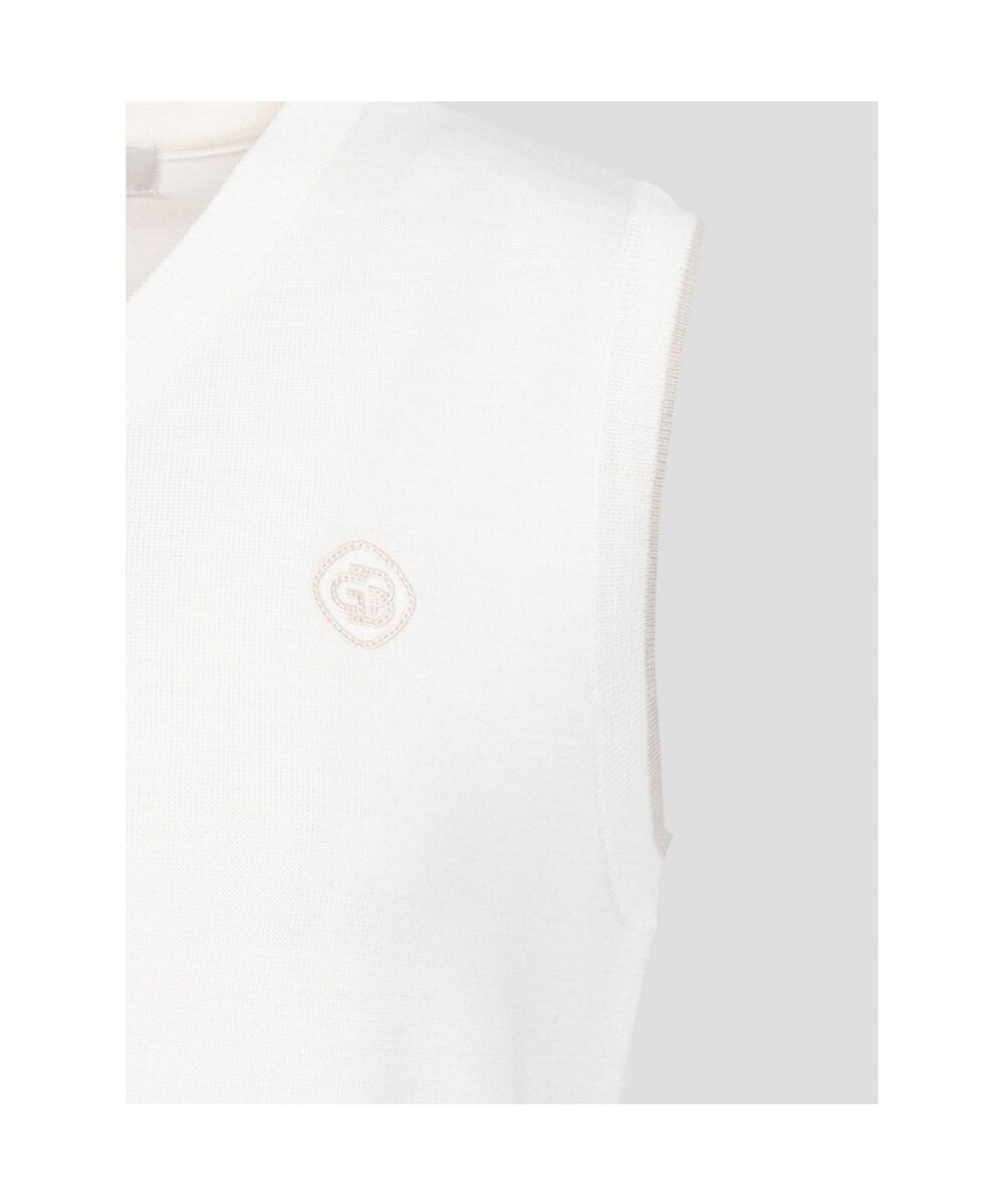 빈폴골프(BEANPOLE GOLF) 여성 브이넥 베스트 - 화이트