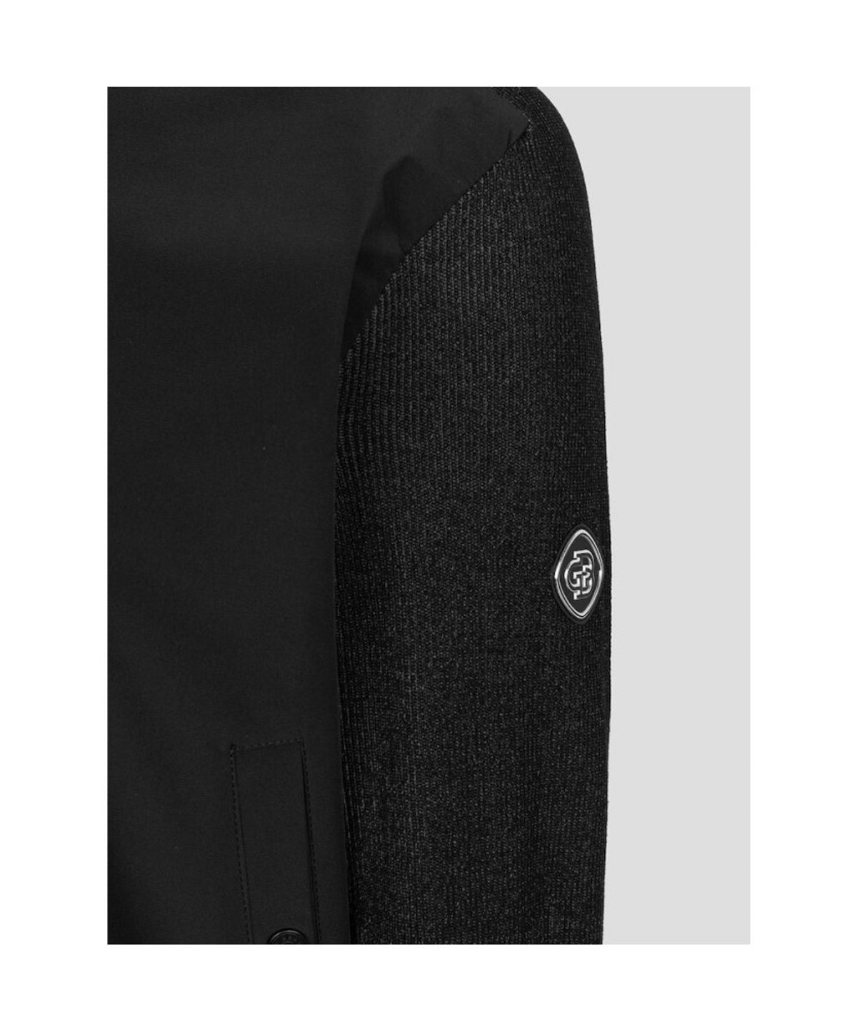 빈폴골프(BEANPOLE GOLF) [B_under] 여성 니트 하이브리드 풀집업 가디건 - 블랙
