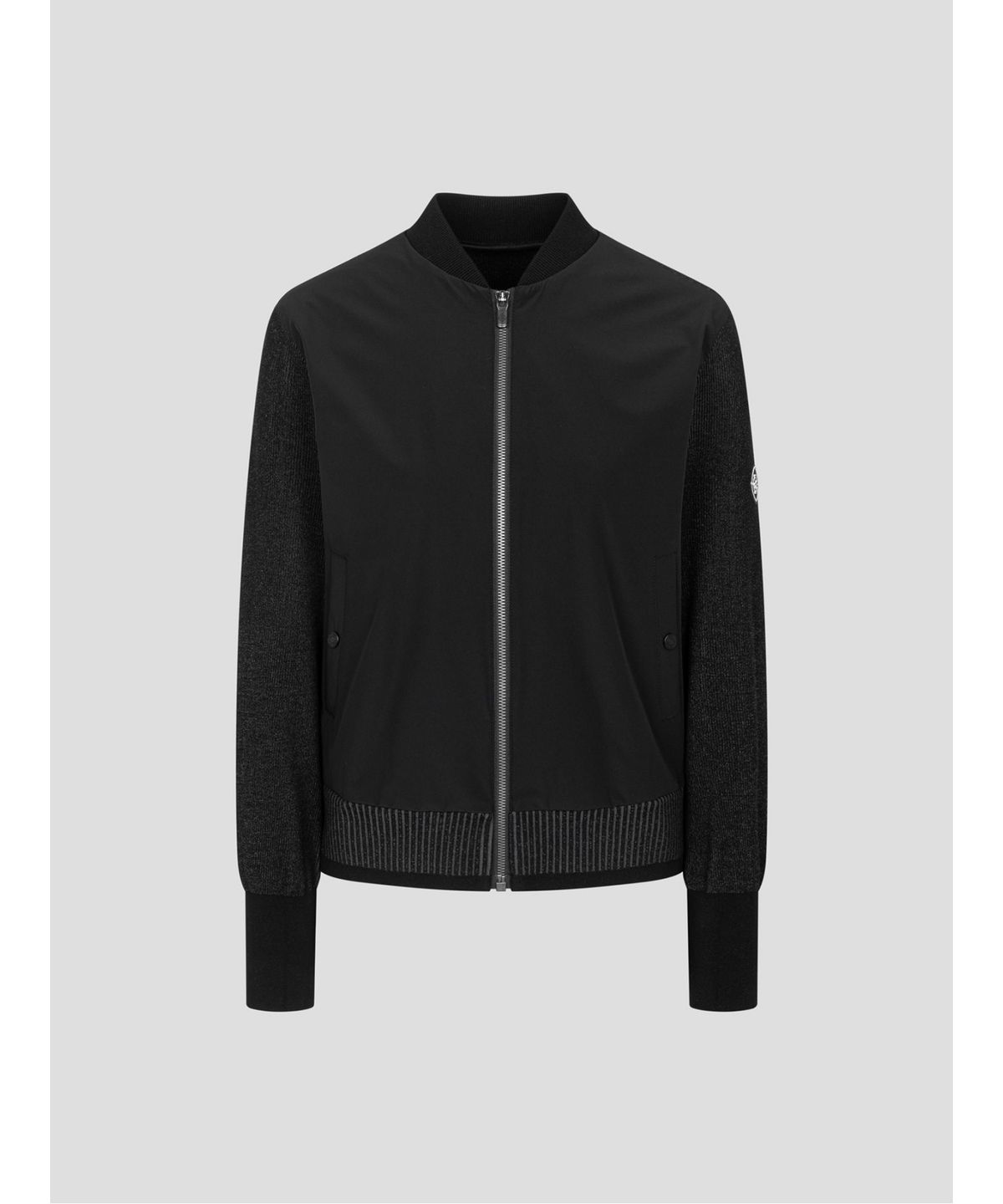 빈폴골프(BEANPOLE GOLF) [B_under] 여성 니트 하이브리드 풀집업 가디건 - 블랙