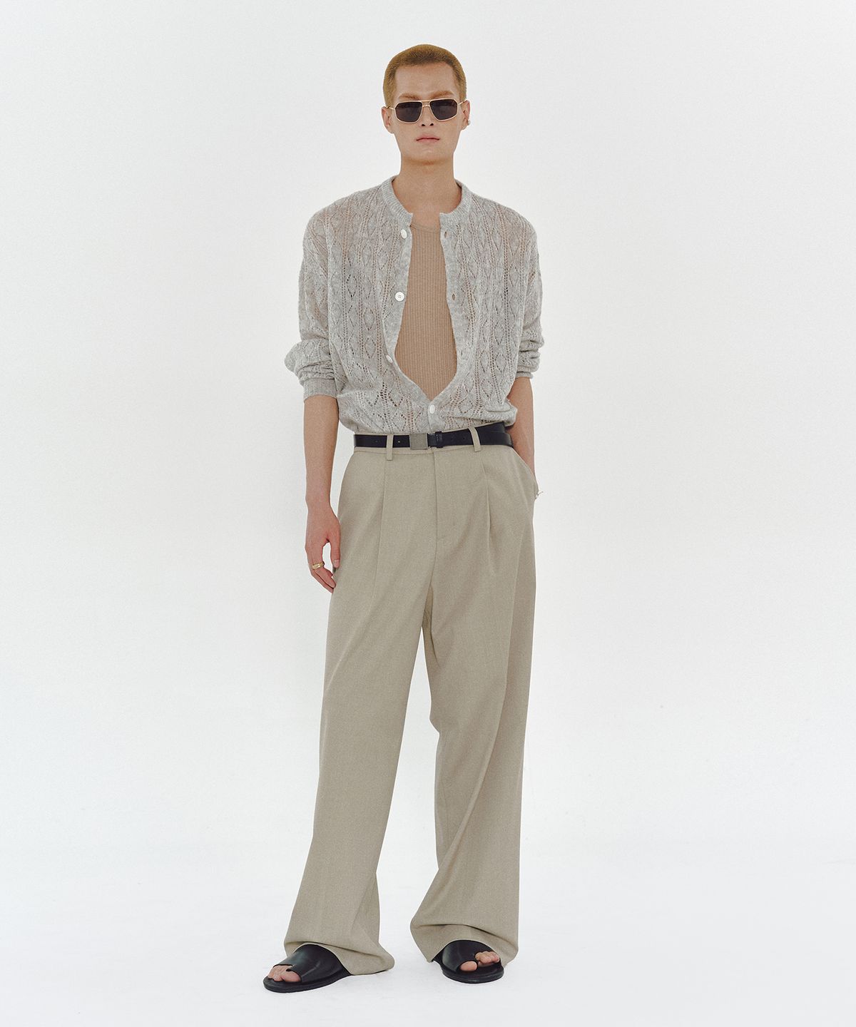 엠엠아이씨(MMIC) MORRISON SLACKS (LIGHT BEIGE)