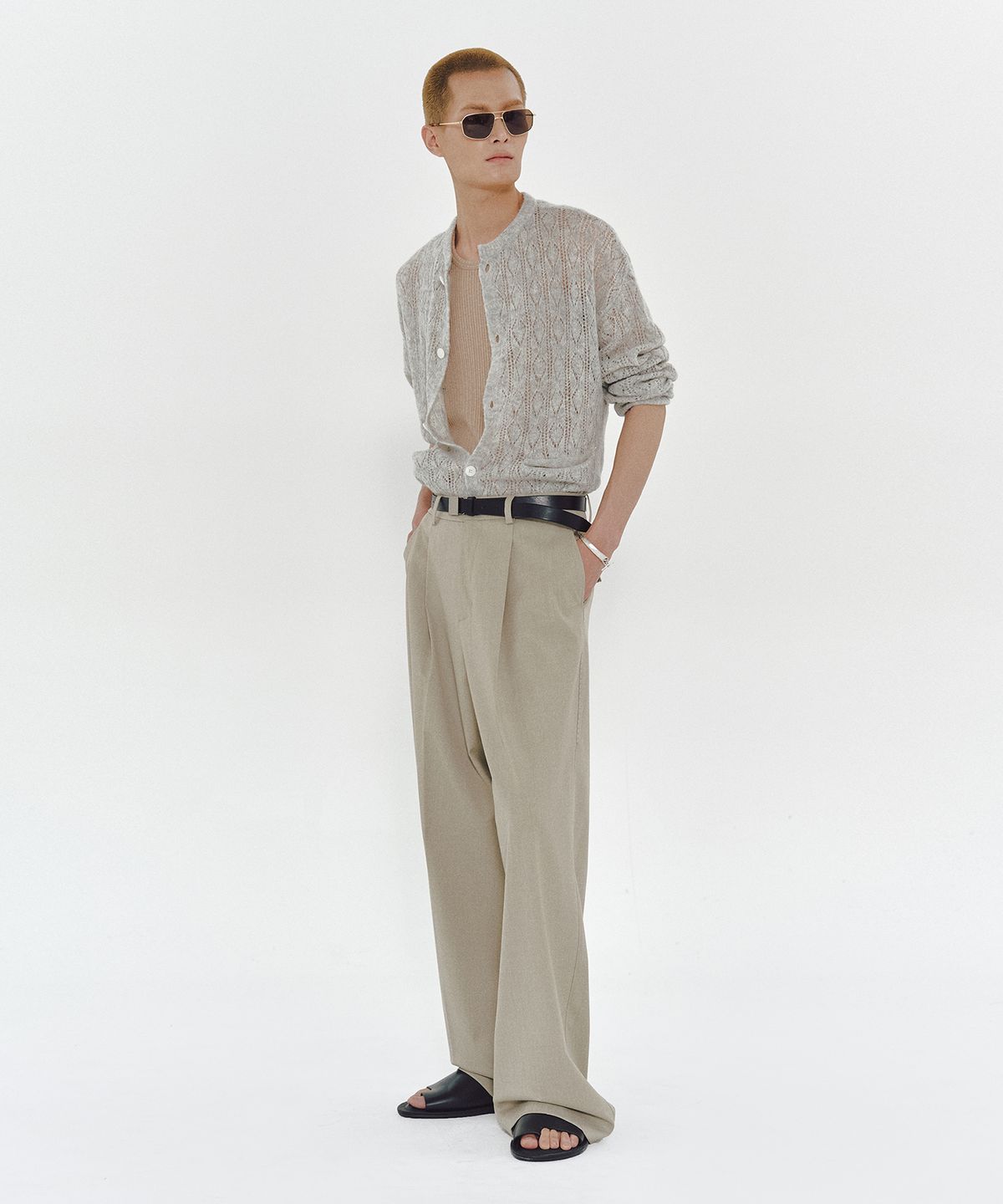 엠엠아이씨(MMIC) MORRISON SLACKS (LIGHT BEIGE)