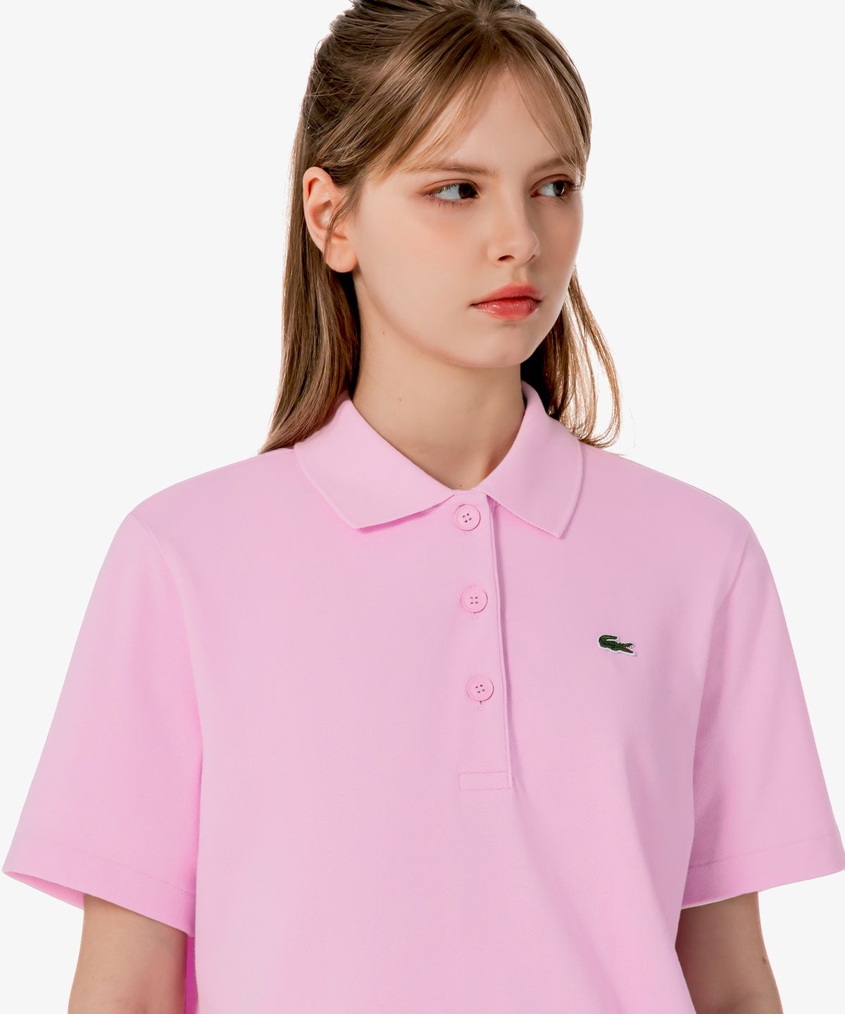 라코스테(LACOSTE) 여성 타이드 리본 폴로 셔츠 PF925E-56G Z4H