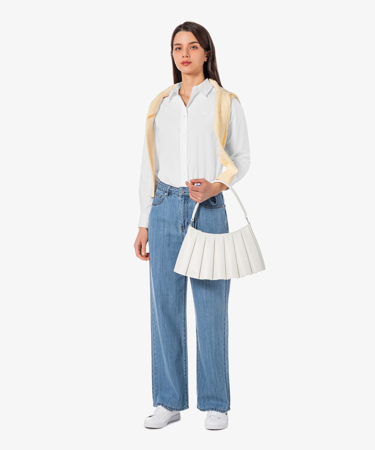 라코스테(LACOSTE) 여성 썸머 데님팬츠 HF4622-56G 36L