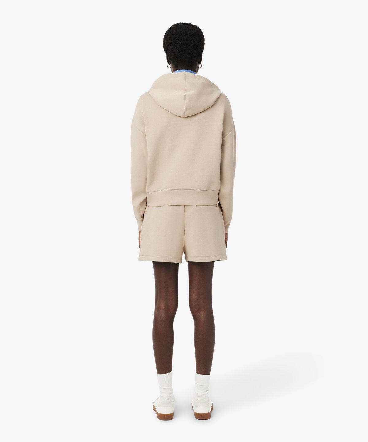 라코스테(LACOSTE) 여성 더블페이스 쿠션지 쇼츠 GF9991-56G X6F